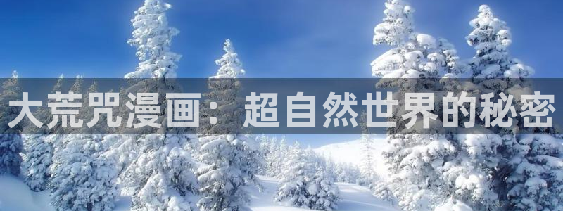 漫画漫画之家：大荒咒漫画：超自然世界的秘密